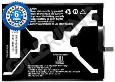GILERINS Mobile Battery For  Gionee BLN4000Z Battery for Gionee A1 / Allview X4 Soul Style with 6 Months Warranty