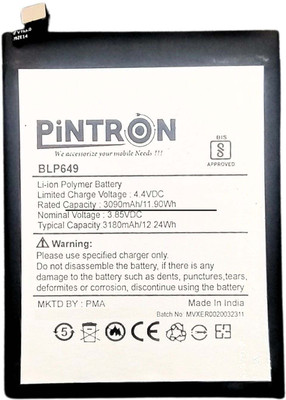 Pintron Mobile Battery For  Oppo A83 / A83T / A83M / CPH1729, CPH1827 Oppo A83/A83T/A83M/CPH1729,CPH1827/BLP649 with 180 day waranty