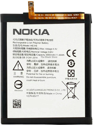 Facelift Mobile Battery For  Nokia 6 With 6 Months Warranty