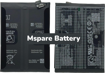 Mspare Mobile Battery For  Oneplus 10 Pro | Model BLP899 {2500mAH}