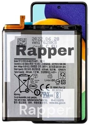 RAPPER Mobile Battery For  Samsung Galaxy S20 FE | Galaxy A52 | {4500mAH} Model EB-BG781ABY