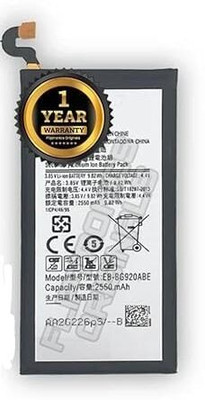 FLIPTRONICS ORIGINALS Mobile Battery For  Samsung EB-BG920ABE Samsung Galaxy S6 G9200 G920F G920I with 1 Year Warranty