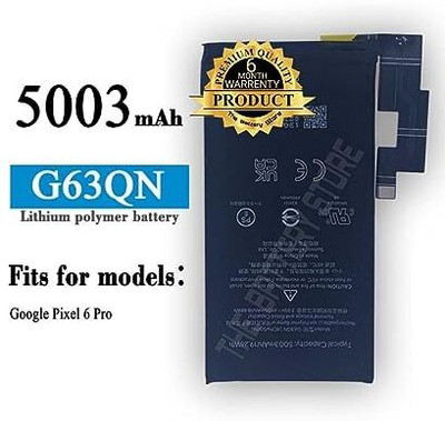 THE BATTERY STORE Mobile Battery For  Google Pixel G63QN Battery for Google Pixel 6 Pro GLUOG /G8VOU with 6 Month Warranty