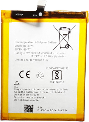 Full Energy Mobile Battery For  Itel S42 BL-30WI
