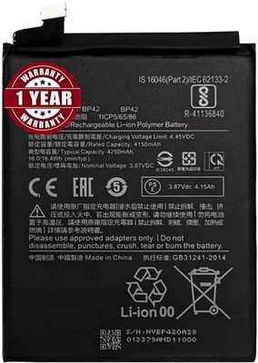 LIFON Mobile Battery For  Xiaomi Mi 11 Lite | Xiaomi Mi 11 Lite 5G | Xiaomi 11 Lite 5G NE - (4250mAh)