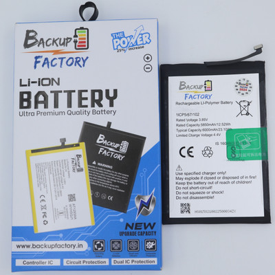 Backup Factory Mobile Battery For  Tecno Spark Power 2 , LC8