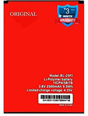 THE BATTERY STORE Mobile Battery For  itel 25FT Original Battery 1512/ BL-25FI with 3 Months Warranty and High Capacity Backup
