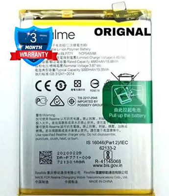 THE BATTERY STORE Mobile Battery For  Oppo Realme Narzo 10 | Realme 6i ORIGINAL BATTERY BLP771 with 3 month warranty and high capacity battery backup