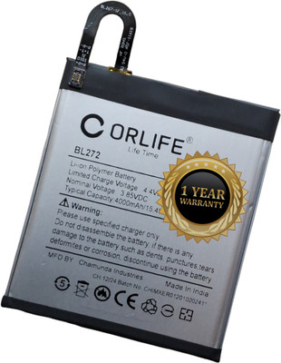orlife Mobile Battery For  Lenovo K6 Power K33A42, BL272 ( 1 Year Replacement Warranty )