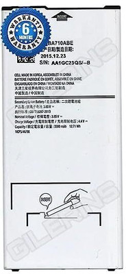 GILERINS Mobile Battery For  Samsung EB-BA710ABE Samsung A7 2016 A7100 A7109 A710 A710F with 6 Months Warranty