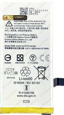 Zewon Mobile Battery For  Google Pixel 4 Battery 6 Months Warranty*