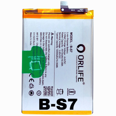 orlife Mobile Battery For  Vivo Y15a | Y15s | Y16 | Y01 | Y02 | B-S7 ( 1 Year Replacemant warranty )