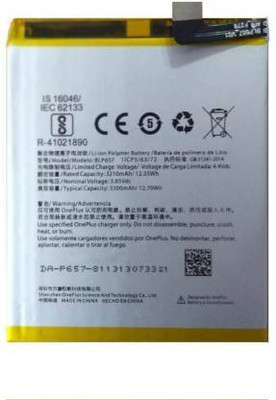 NAFS Mobile Battery For  Mobile Battery For OnePlus 6 BLP657 Mobile Battery For OnePlus 6 BLP657