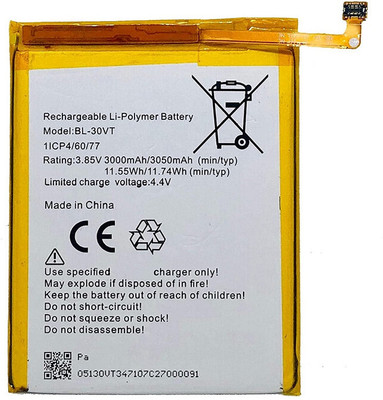APTIVOS Mobile Battery For  Tecno i5 (BL-30VT) 3000 mAh