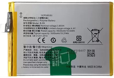 ROSKET Mobile Battery For  Vivo Y19 B-H9 5000mAh