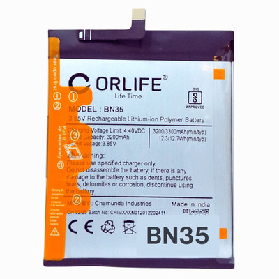 orlife Mobile Battery For  Xiaomi Redmi 5 , BN35 Original (3200mAh) (1 Year Replacement Warranty)