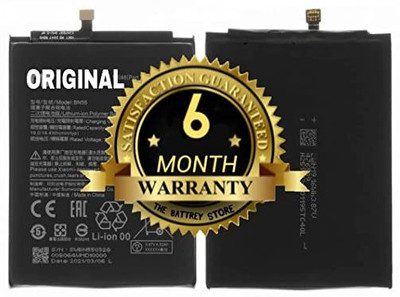 THE BATTERY STORE Mobile Battery For  Redmi Mi Note 9S Original Battery BN55 with 6 Month Warranty and high Capacity Battery Backup