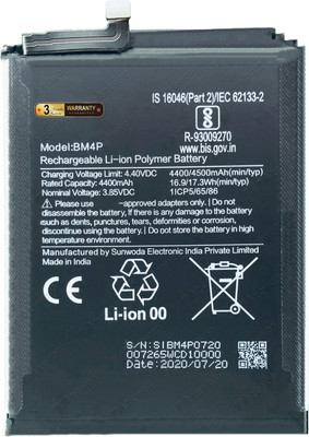 Zewon Mobile Battery For  Xiaomi Ml Redmi k30 Battery 6 Months Warranty*