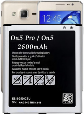 FEkart Mobile Battery For  Compatible Samsung Galaxy On5 Pro Full Backup 2600mAh