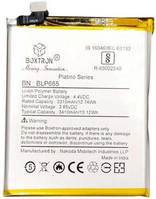 Boxtron Mobile Battery For  BLP665 Battery for Realme 1 F7 Youth CPH1859/ CPH1861 Realme 1 / 180 Day's Warranty