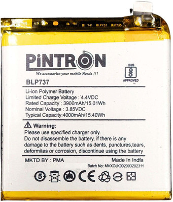 Pintron Mobile Battery For  Oppo BLP737 Oppo Reno2 Z/ Reno2 F Mobile Battery For Oppo / Oppo Reno2 Z/ Reno2 F / BLP737 with 90 Days Warranty