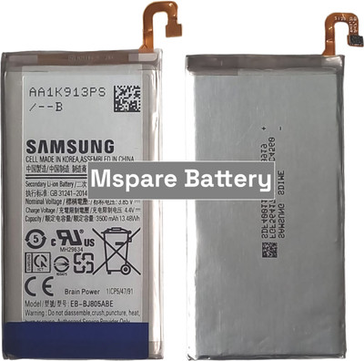 Mspare Mobile Battery For  Samsung Galaxy A6 Plus \ J8 Plus | Model BJ805ABE {3500mAH}