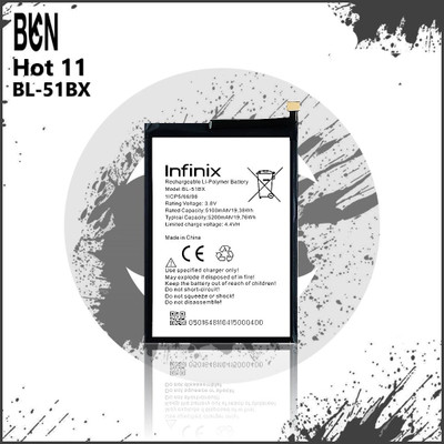 YAARISTYLE Mobile Battery For  INFINIX INFINIX HOT 10 / HOT 11/ Note 8 / Hot 10 / Note 8i BATTERY (BL-51BX) - 5200 MAH