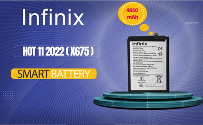 Infinix Mobile Battery For  BL 48DX Infinix Hot 11 2022 ( X675 ) -5000 mAh