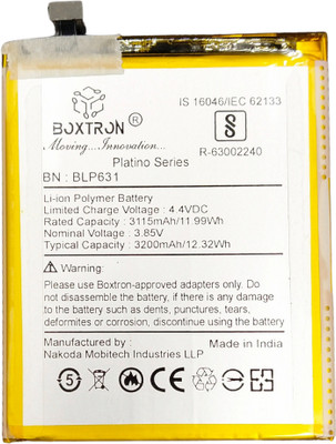 Boxtron Mobile Battery For  Oppo F3, F5 Mobile Battery for Oppo F3, F5, BLP-631 with 180 Days Warranty