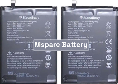 Mspare Mobile Battery For  Blackberry Evolve | Model BOC4000A {4000mAH}