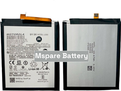 Mspare Mobile Battery For  Motorola One Fusion+ | Model LG50 {5000mAH}