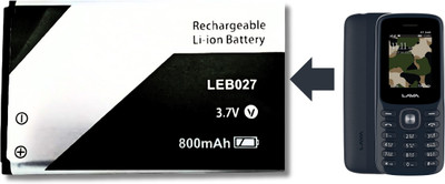 plugkit Mobile Battery For  LAVA HERO SHAKTI 2025::LAVA A1 JOSH 2024::MOTO A200::A1 2021::A1 COLOURS 2021