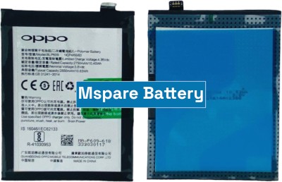 Mspare Mobile Battery For  Oppo R9 / R9 Plus / Oppo F1 Plus | Model BLP609 {2850mAH}