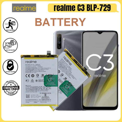 BKN Mobile Battery For  REALME REALME C3 MOBILE PHONE ORIGNAL BATTERY (BLP729) 5000 MAH