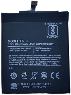 Vsh Mobile Battery For  Mi Redmi 4A (BN30)