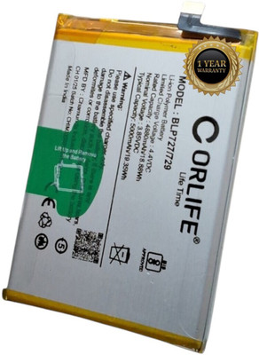 orlife Mobile Battery For  Oneplus Nord CE 2 Lite 5G BLP927 ,( 1 Year Replacement Warranty )