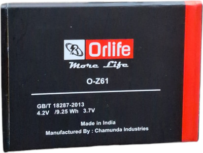 orlife Mobile Battery For  Lava Z61 (1 Year Replacement Warranty)