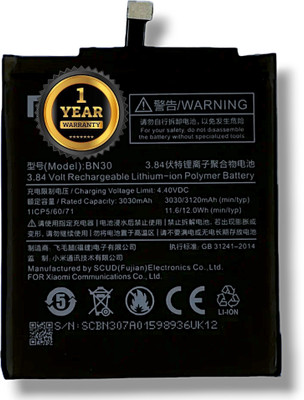 Lynacz Original Mobile Battery For  MI redmi 4A