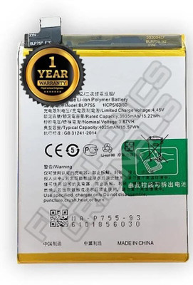 FLIPTRONICS ORIGINALS Mobile Battery For  Oppo BLP755 Oppo Reno 3 Pro CPH2035, CPH2037, CPH2036 with 1 Year Warranty