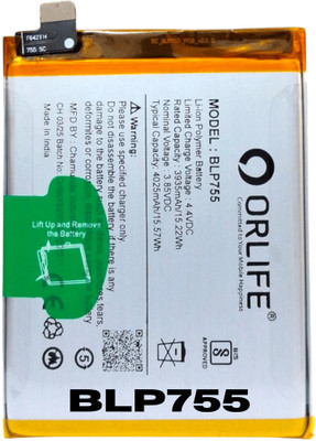 orlife Mobile Battery For  Oppo Reno 3 Pro| Find X2 Neo |Find X2 Lite 5G |Reno3 |Reno3 5G | BLP755