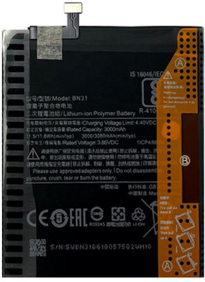 Wokia-Electronics Company Mobile Battery For  Compatible Xiaomi Redmi (A1 | Y2 | Y1 | Y1 LITE)-3080mAh