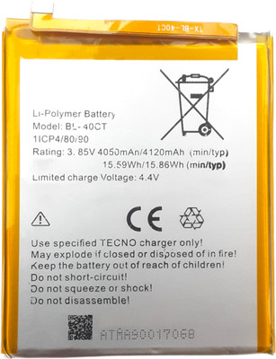 FULL CELL Mobile Battery For  Tecno Phantom 6Plus