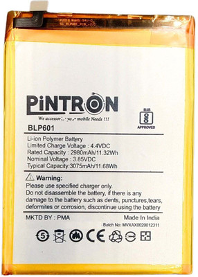 Pintron Mobile Battery For  Oppo F1s Mobile Battery for Oppo F1s / BLP601 with 90 Days Warranty