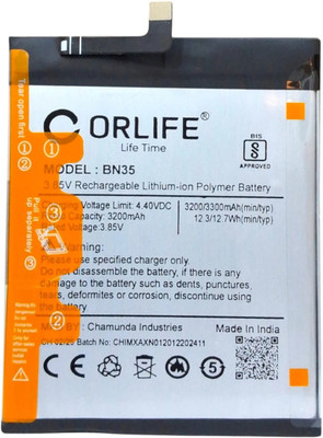 orlife Mobile Battery For  Xiaomi Redmi 5 , BN35 Original (3200mAh) (1 Year Replacement Warranty)
