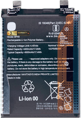 Zewon Mobile Battery For  Xiaomi Poco F4 5G Battery 6 Months Warranty*