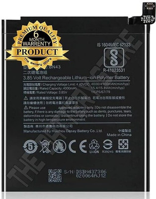 THE BATTERY STORE Mobile Battery For  Redmi Original BN43 Battery for Redmi Note 4 Battery with 6 Month Warranty