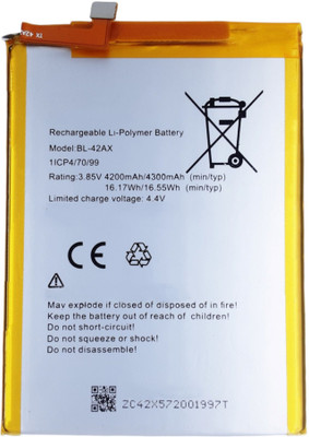 Full Energy Mobile Battery For  Infinix Note 4 , X572 , X572-LTE , BL-42AX
