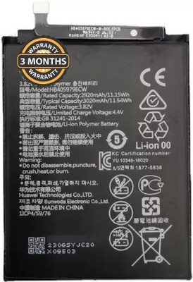 NAFS Mobile Battery For  Honor 6A Pro (3020mAh) with 3 Months Warranty Original