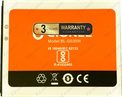 Zewon Mobile Battery For  Gionee X-1 BL-G030W Battery 6 Months Warranty*