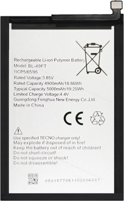 Safa Mobile Battery For  TECNO SPARK 5 / SPARK 5 PRO / SPARK 7 PRO - 5000MAh